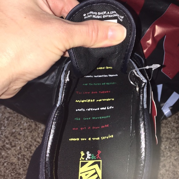 Vans ATCQ Black Old Skool Women’s Shoes - Picture 4 of 4